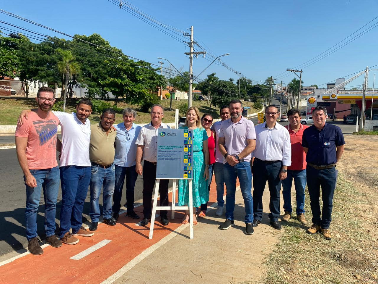 Prefeitura De Laranjal Paulista Inaugura Pista De Caminhada Lp